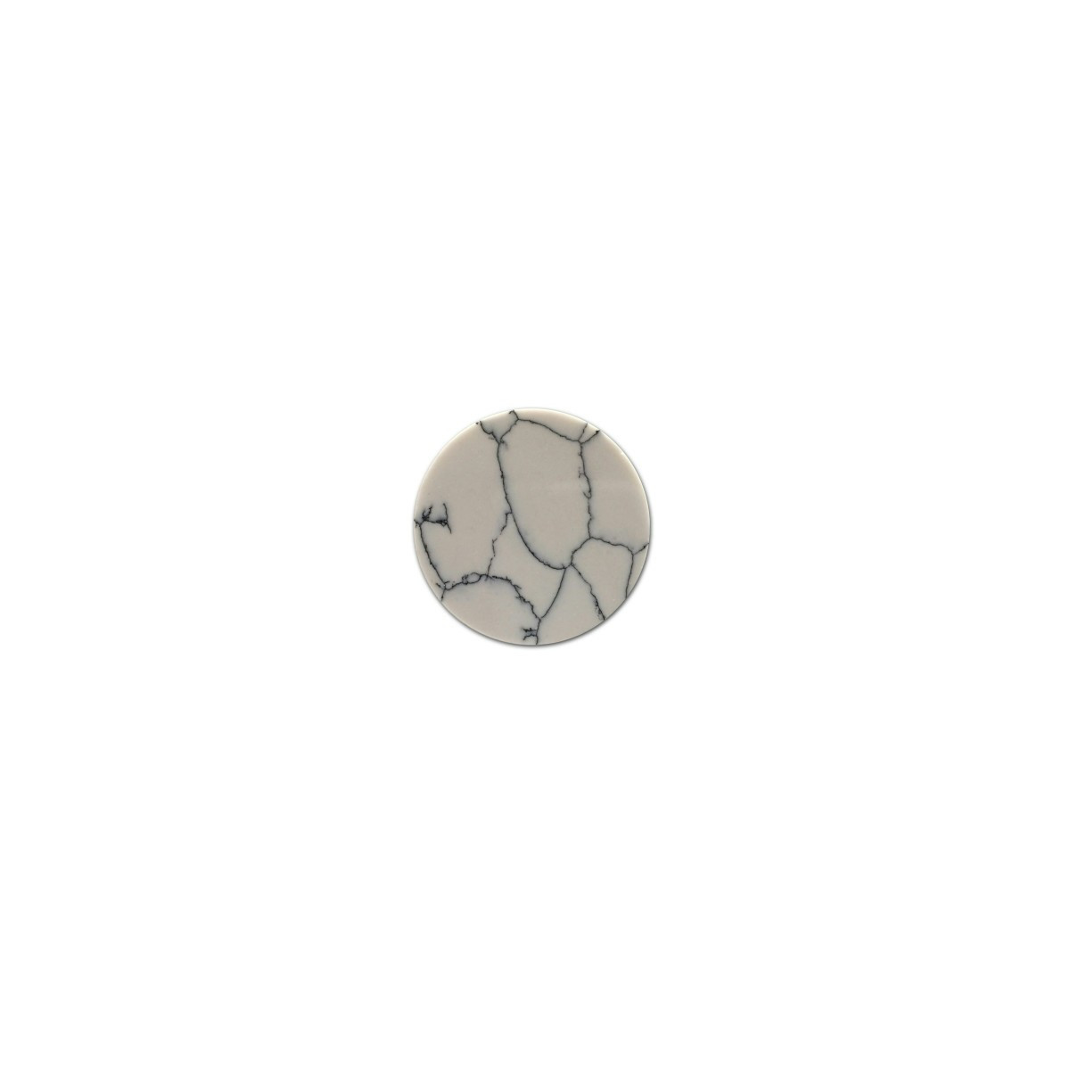 MONEDA TURQUESA BLANCA - M19