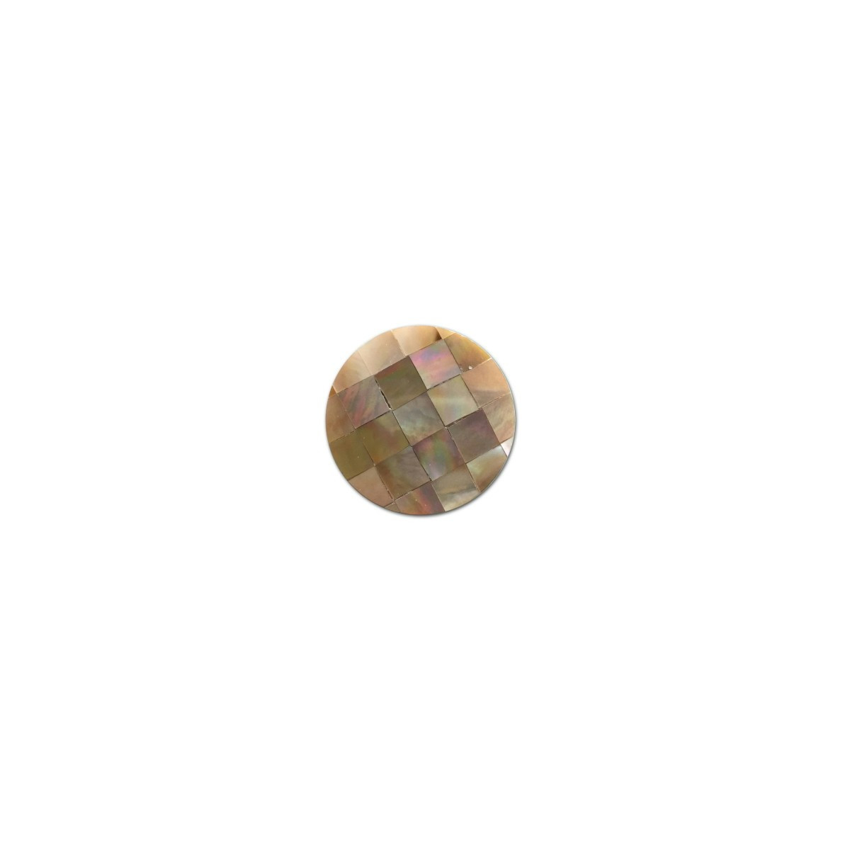 MONEDA NACAR CUADROS MARRON - M58