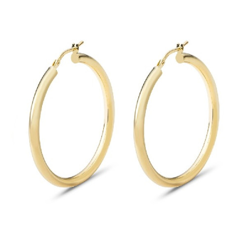 PENDIENTE ARO LISO 3X30MM CH ORO - PE4863CH
