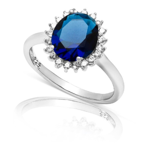 SORTIJA PIEDRA OVAL BORDE CIRCONITA - SO1335/03