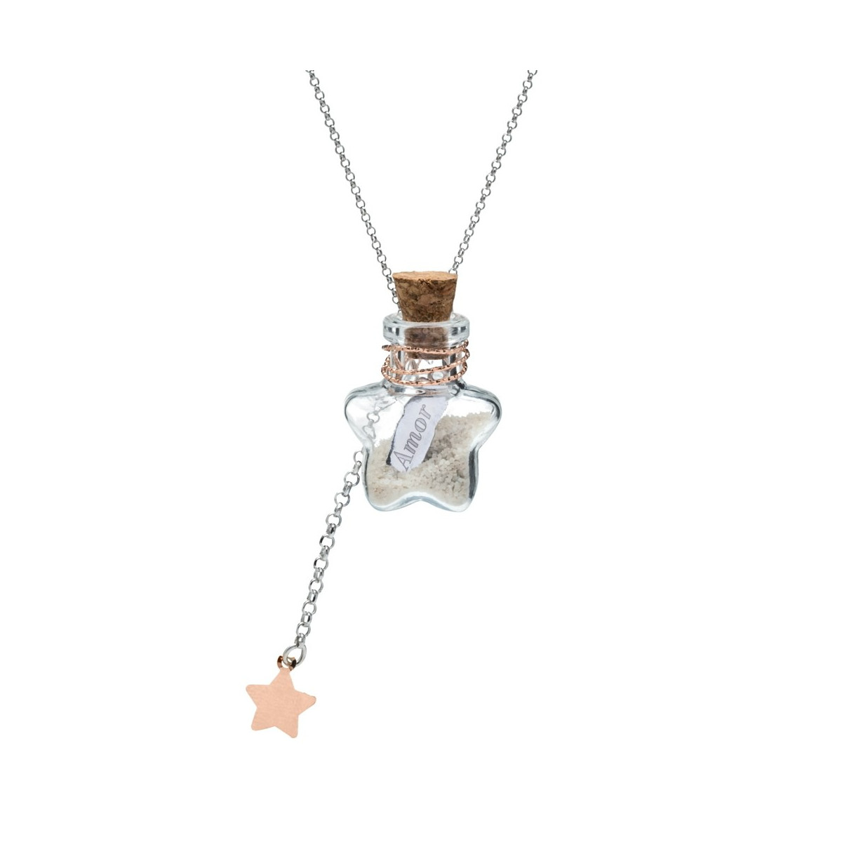 COLGANTE DEL DESEO ESTRELLA AMOR - GA1273/AMO