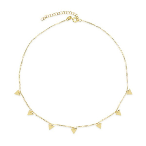 GARG.CADENA 7 TRIANGULOS COLGANDO - GA1332CH