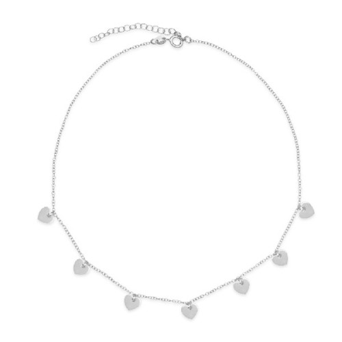 GARG.CADENA 7 CORAZONES COLGANDO  - GA1333R