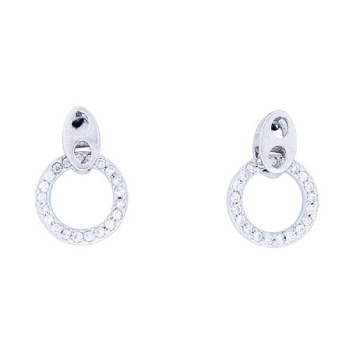 PENDIENTE CALABROTE + CIRCULO CZ - PE6137R
