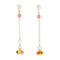 PENDIENTE CADENA CON PIEDRAS FACETADAS - PE6121CH/24