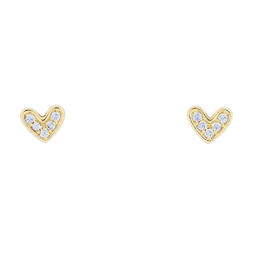 P. FORMA CORAZON CON CZ PEQ TACO-3 UDS - PE6124CH