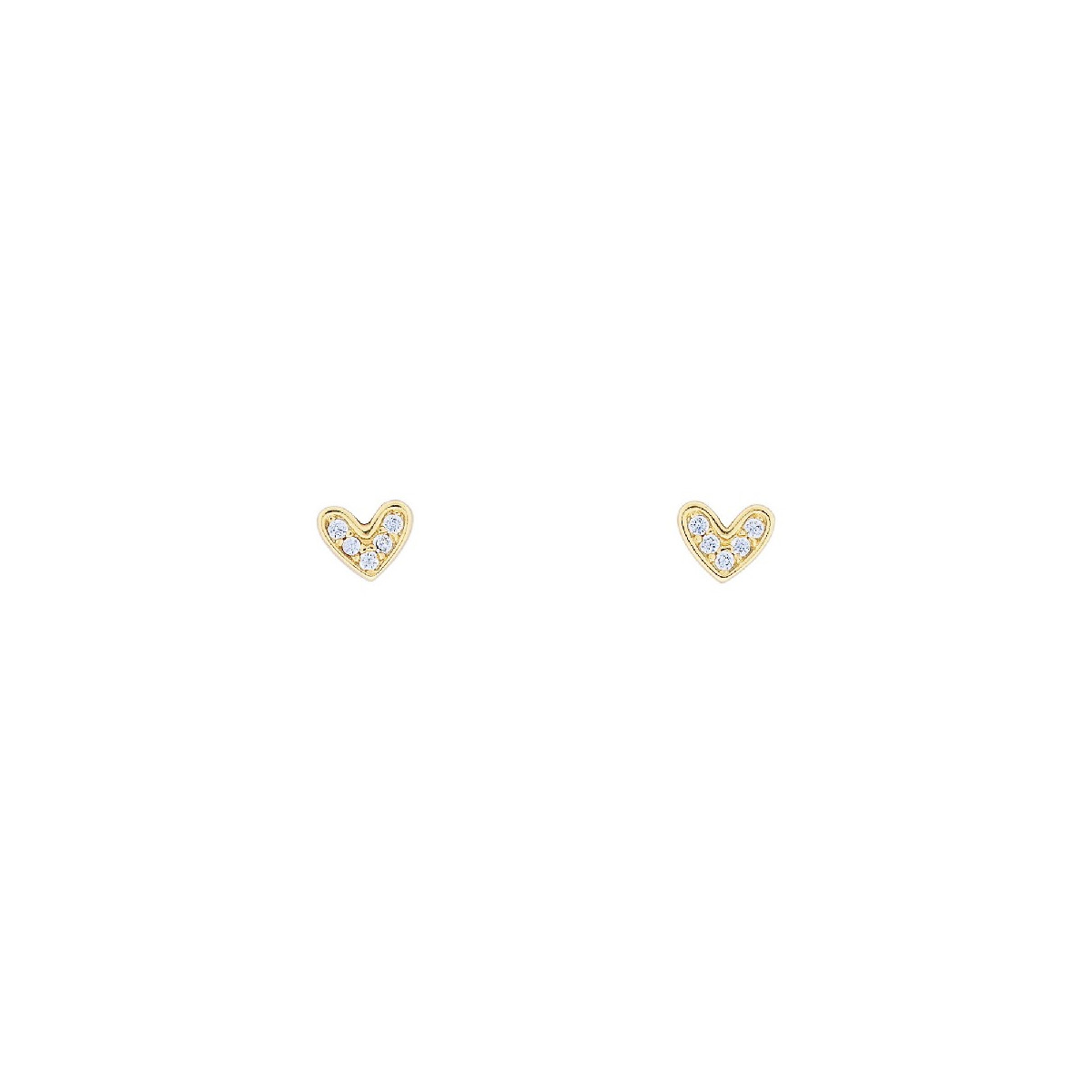 P. FORMA CORAZON CON CZ PEQ TACO-3 UDS - PE6124CH