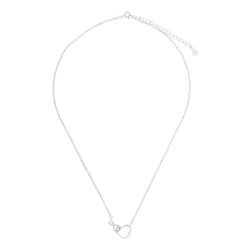 GARGANTILLA SILUETA CORAZON + INFINITO CZ - GA1820R