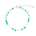 PULSERA PERLA DISCOS PIEDRA NATURAL - PU5512R/16