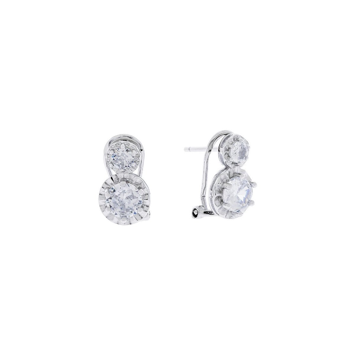 PENDIENTE OMEGA 2 CIRCONITAS - PE6201R
