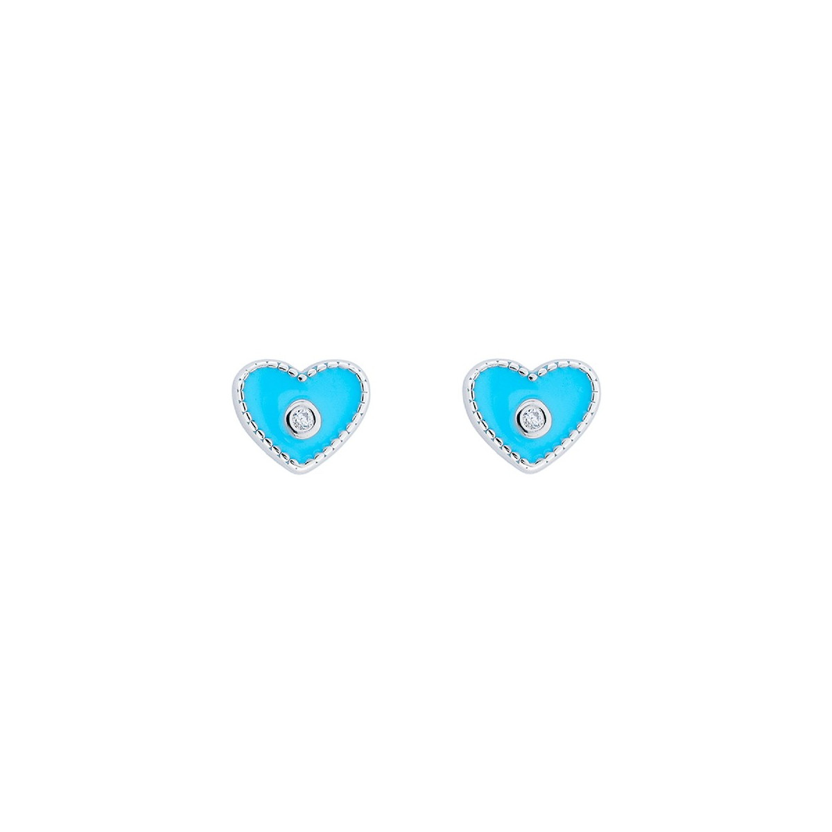 PE. CORAZON ESMALTE CENTRO CZ - PE6218R/18