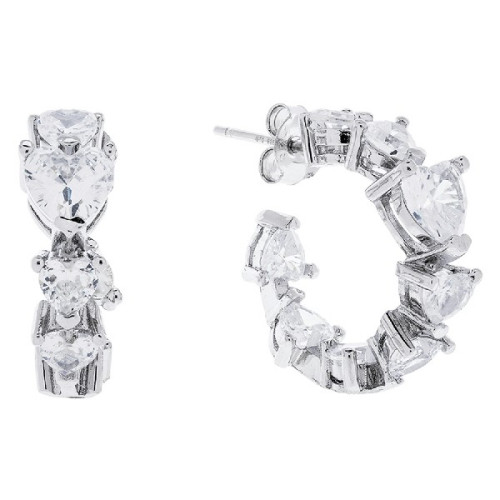 PE. ARO PRESION CORAZONES CZ - PE6219R/04