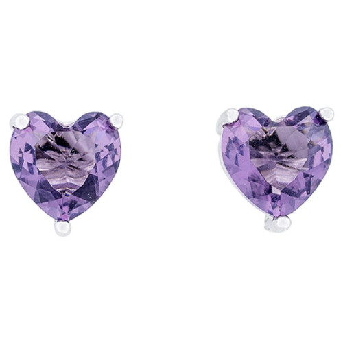 PENDIENTE CORAZON CZ 6MM - PE6234R/01