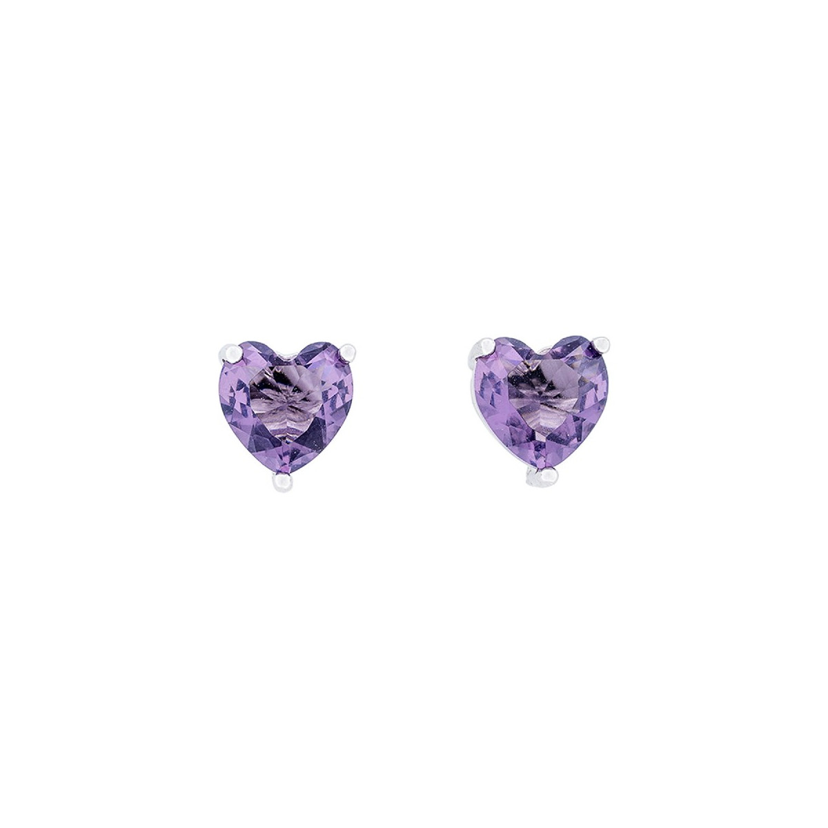 PENDIENTE CORAZON CZ 6MM - PE6234R/01