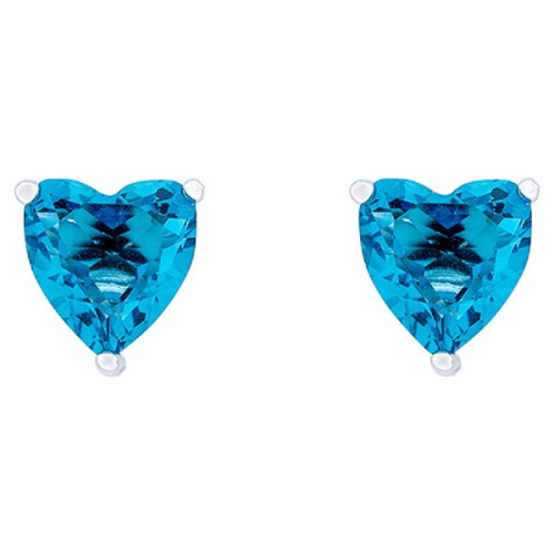 PENDIENTE CORAZON CZ 6MM - PE6234R/03