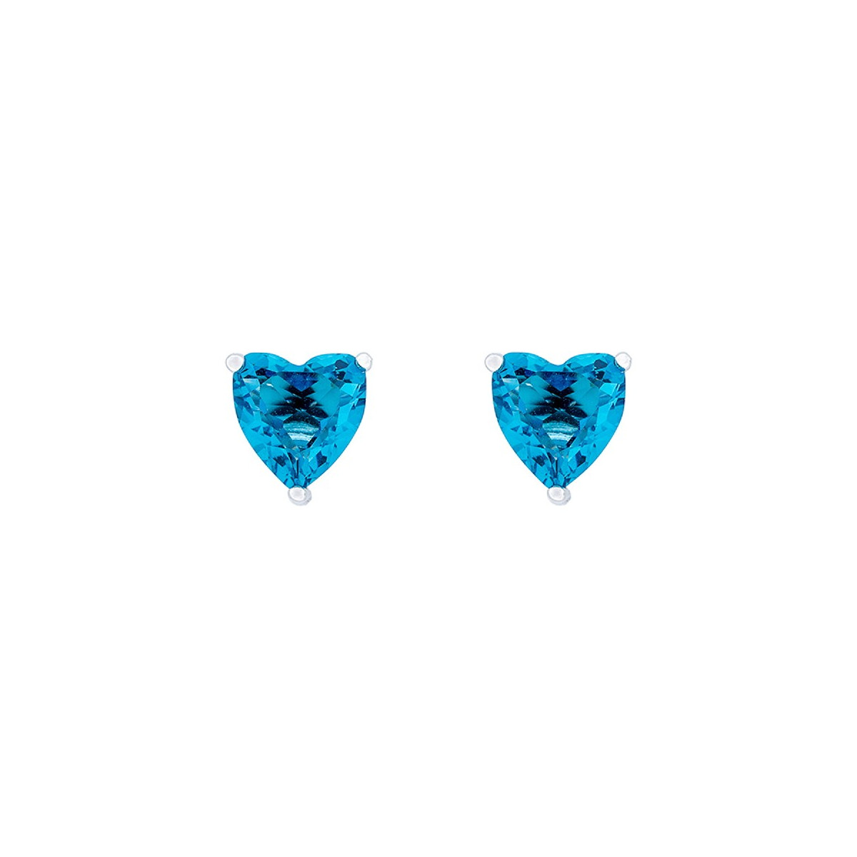 PENDIENTE CORAZON CZ 6MM - PE6234R/03