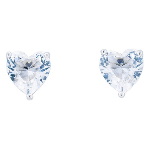 PENDIENTE CORAZON CZ 6MM - PE6234R/04