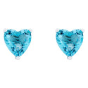 PENDIENTE CORAZON CZ 6MM - PE6234R/18