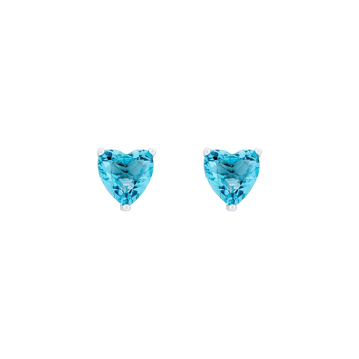 PENDIENTE CORAZON CZ 6MM - PE6234R/18