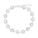 PUL. CIRCULO BORDE CZ CENTRO PERLA - PU5576R