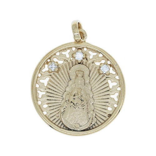 VIRGEN ROCIO 22 MM 3 CZ 2 MICRAS - CO2887CH
