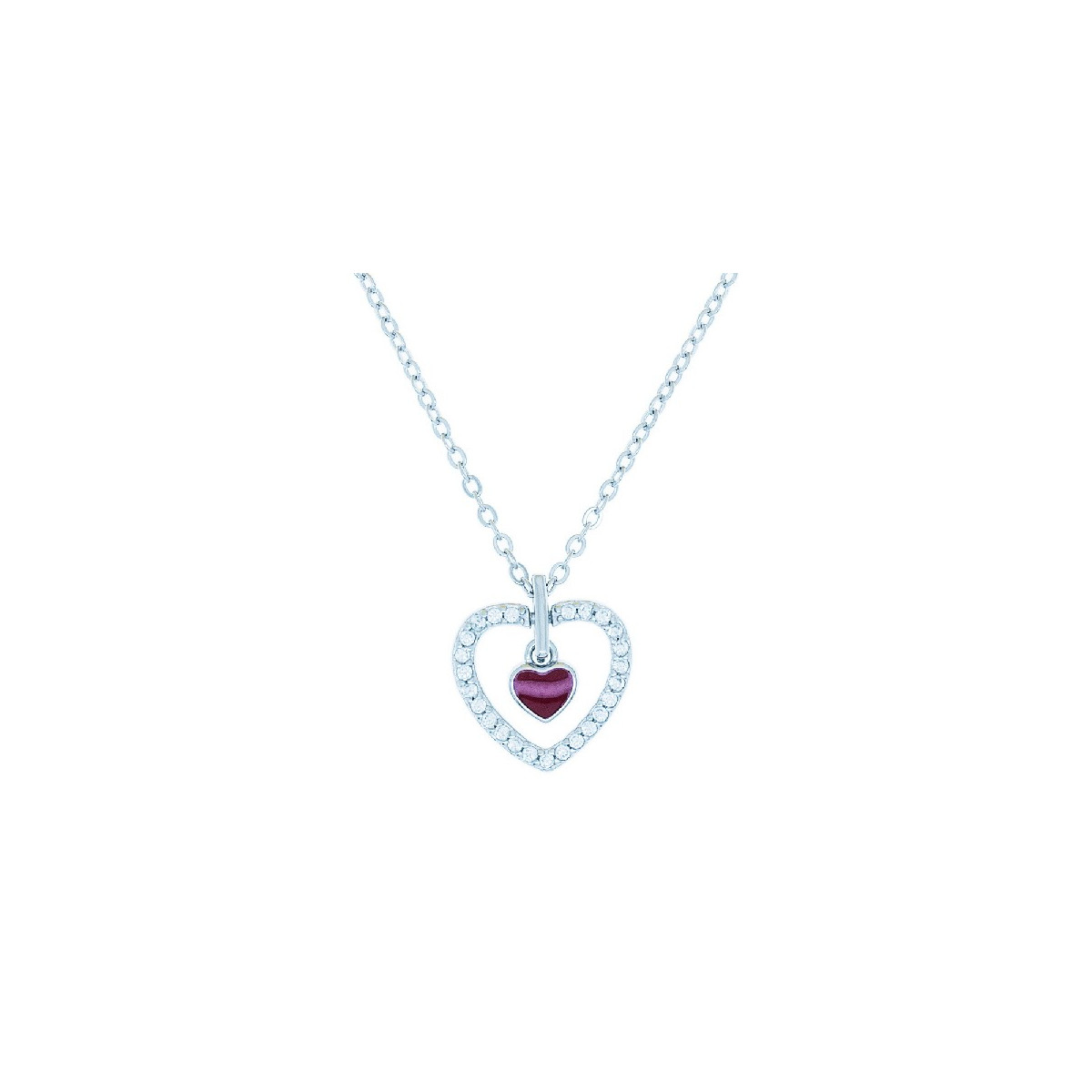 COLG. SILUETA CORAZON CENTRO CORAZON ESM - CO2935R COLG. SILUETA CORAZON CENTRO CORAZON ESM - CO2935R