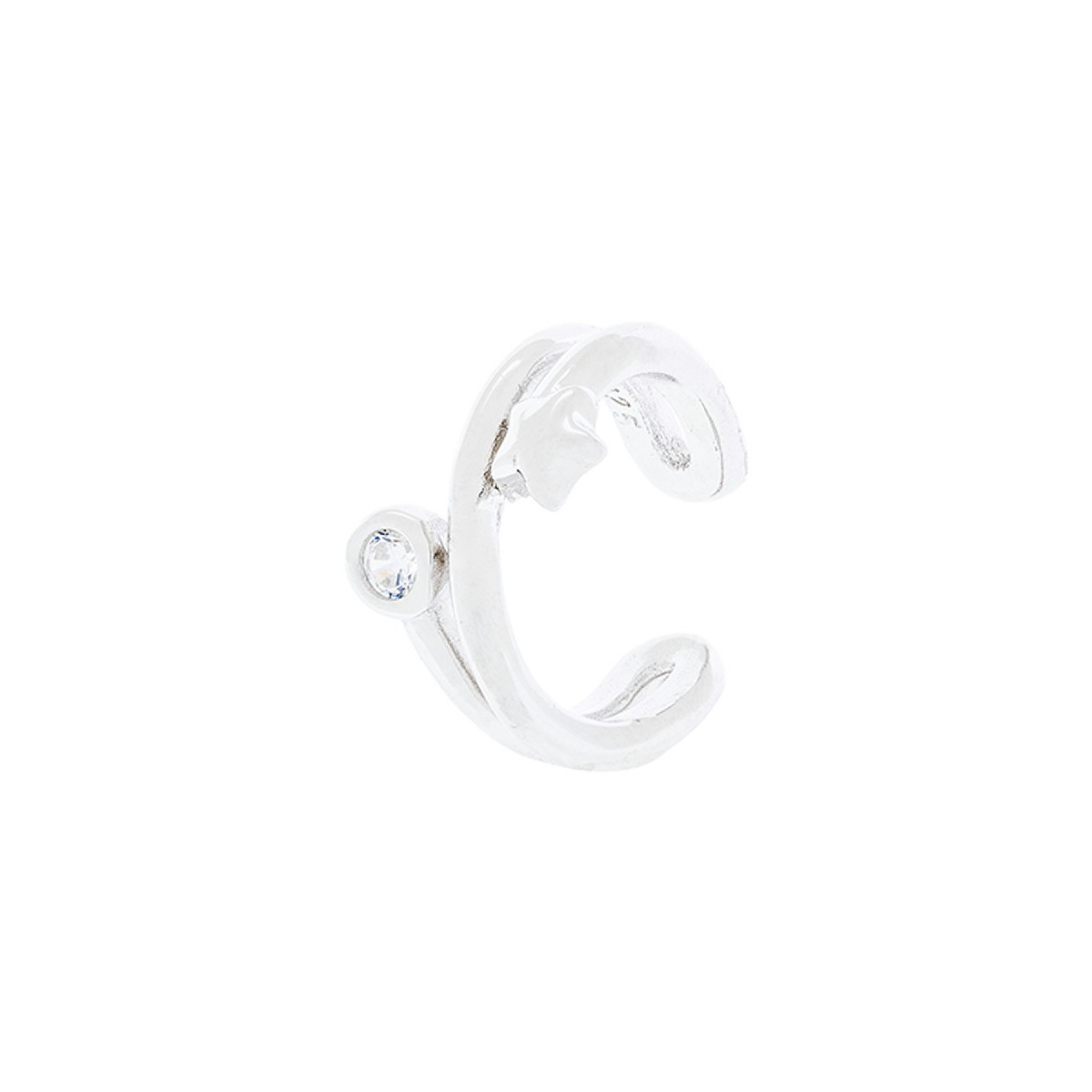 P. EAR CUFF ESTRELLA + CHATON - PE6173R