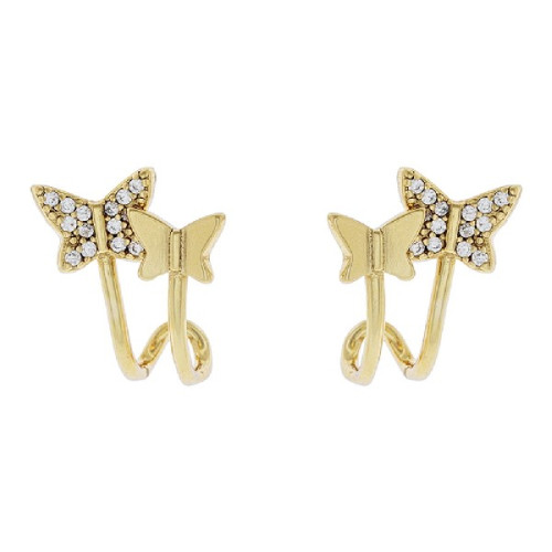PE. MARIPOSA LISA + CZ UN PALILLO - PE6320CH