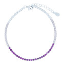 PULSERA DE CZ 2MM - PU3476R/04/01