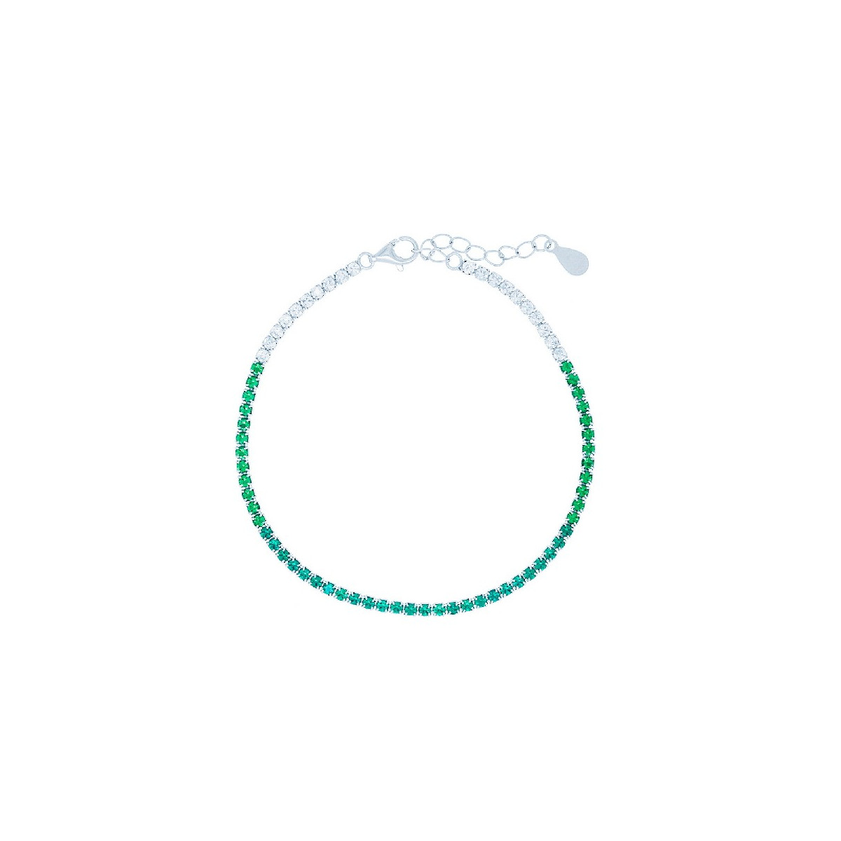 PULSERA DE CZ 2MM - PU3476R/04/16