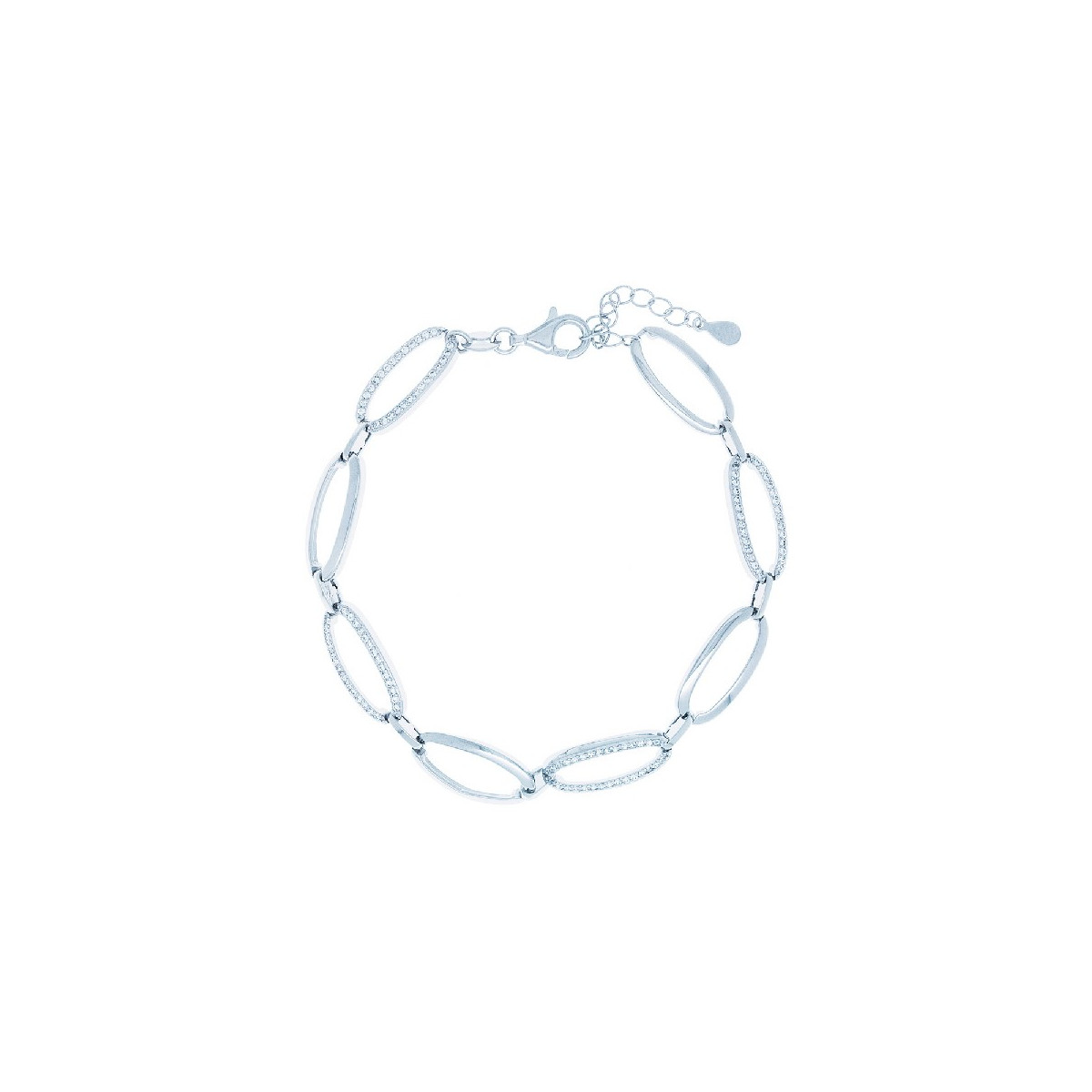 PUL. ESLABONES LISOS + CZ  - PU5594R