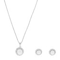 JUEGO PERLA CZ ALREDEDOR - JU3113R