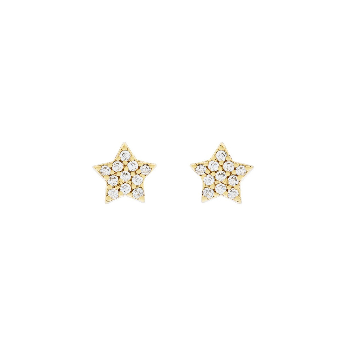 PENDIENTE ESTRELLA CIRCONITA PEQUEÑA TACO-3UDS - PE6140CH