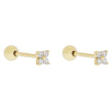 PE. FLOR 4 PETALOS BOLA ROSCA T-3UDS - PE6338CH