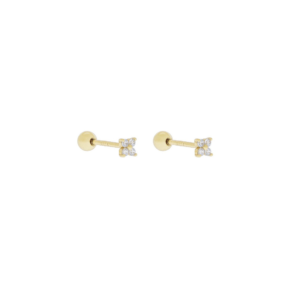PE. FLOR 4 PETALOS BOLA ROSCA T-3UDS - PE6338CH