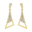 PEND. DOBLE LISO + CZ - PE6301CH
