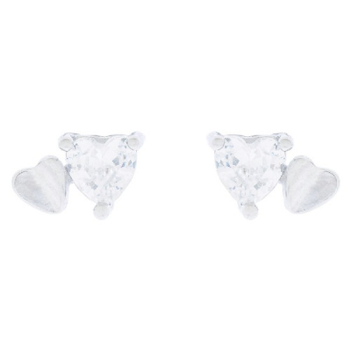 PE. CORAZON CZ + CORAZON LISO - PE6312R/04