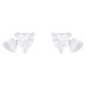 PE. CORAZON CZ + CORAZON LISO - PE6312R/04