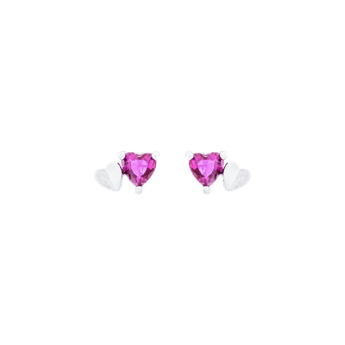 PE. CORAZON CZ + CORAZON LISO - PE6312R/13