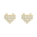 PENDIENTE CORAZON CZ - PE6314CH
