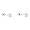 PE. FLOR CZ BOLA ROSCA T-3UDS - PE6332R