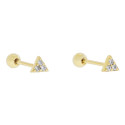 PE. TRIANGULO CZ BOLA ROSCA T-3UDS - PE6334CH