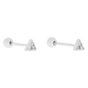 PE. TRIANGULO CZ BOLA ROSCA T-3UDS - PE6334R