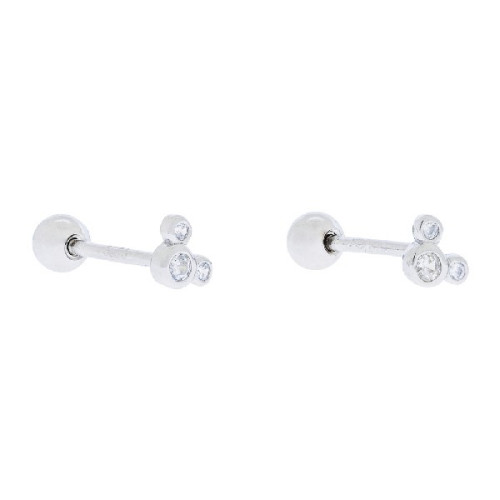 PE. CZ CON OREJAS BOLA ROSCA T-3UDS - PE6335R