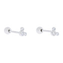 PE. CZ CON OREJAS BOLA ROSCA T-3UDS - PE6335R