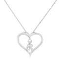 COLG. CORAZON CZ DENTRO CANDADO LLAVE - CO2953R
