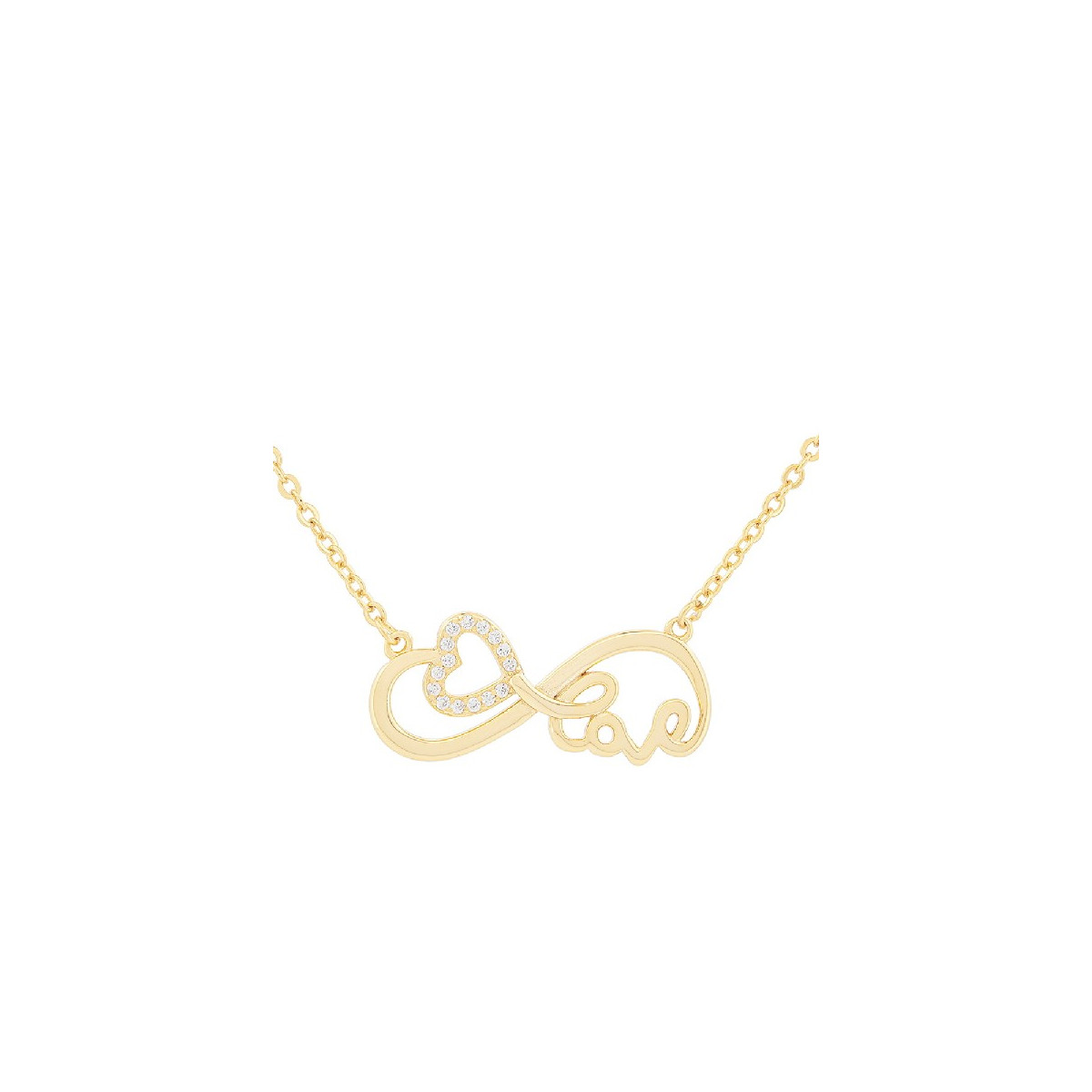 GARG. INFINITO LOVE CORAZON CZ - GA1851CH