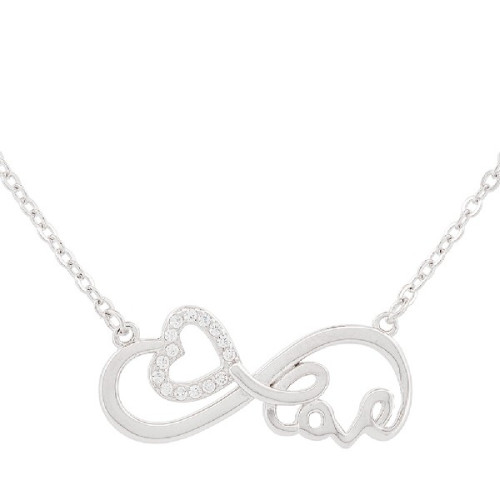 GARG. INFINITO LOVE CORAZON CZ - GA1851R