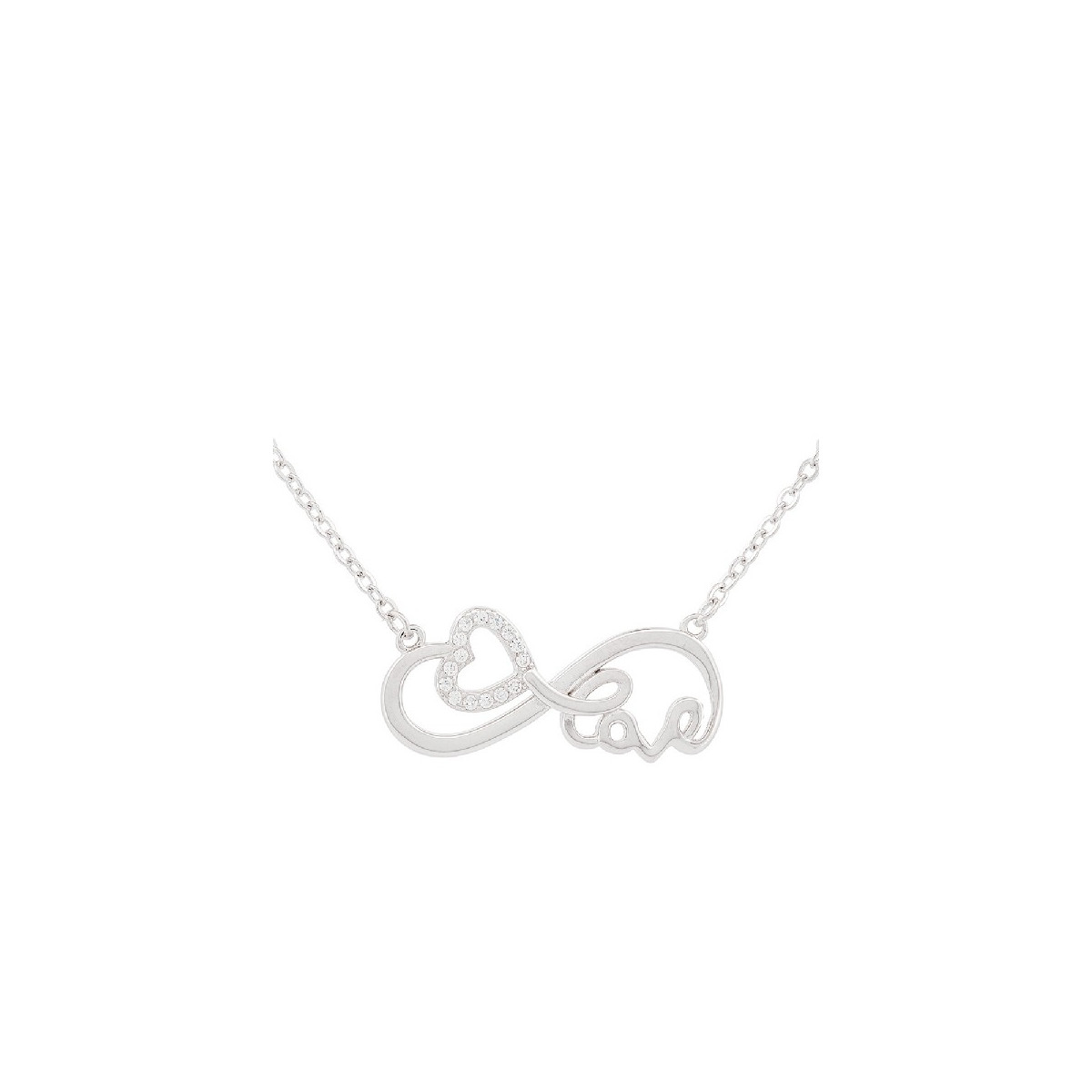 GARG. INFINITO LOVE CORAZON CZ - GA1851R