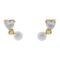 PE. CORAZON CZ+CORAZON LISO+PERLA - PE6326CH